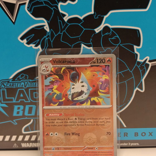 Pokemon Volcarona Master Ball 016/086 Mint Condition