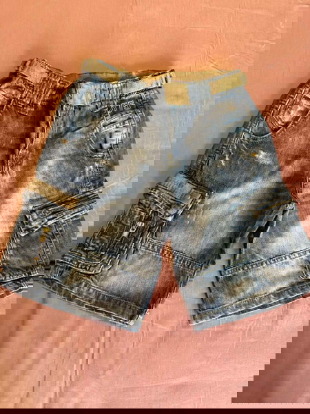 ZARA Cargo Jean Shorts for 4-5yrs boy