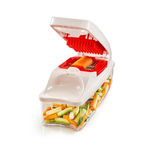 Tupperware Super Vegetable Cutter with 3 Blades, like new