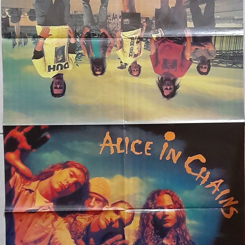Metal Hammer poster used with Alice In Chains, Faith No More, Ugly Kid Joe, Scatterbrain