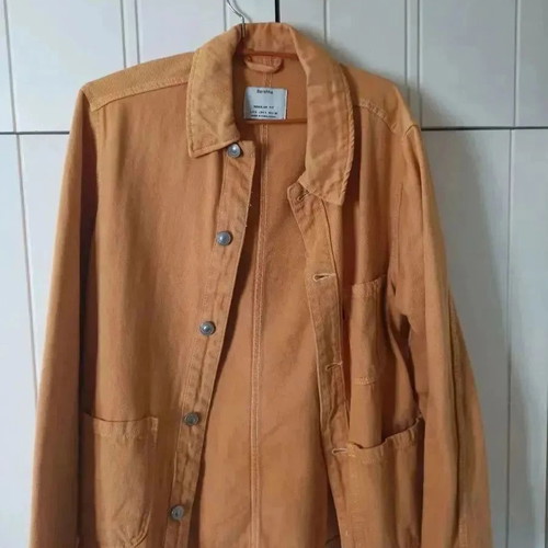 Jean jacket Bershka Small mustard like new