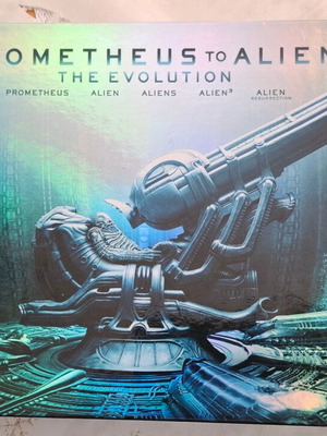 Prometheus to Alien The Evolution Limited Edition Blu-ray 3D + Blu-ray like new