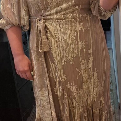 Open Fashion wedding and baptism dress like new, size large/x-large