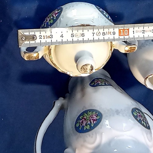 Bavarian porcelain coffee set 3 pieces like new