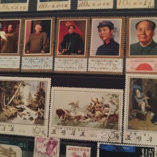Stamp collection new, complete album with various countries