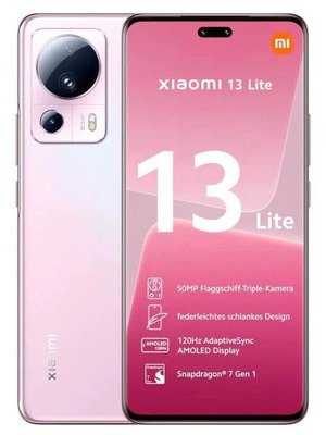 Xiaomi 13 Lite 5G 8GB/256GB pink like new