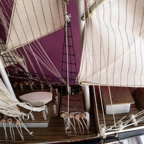 Wooden ship Greek handmade like new