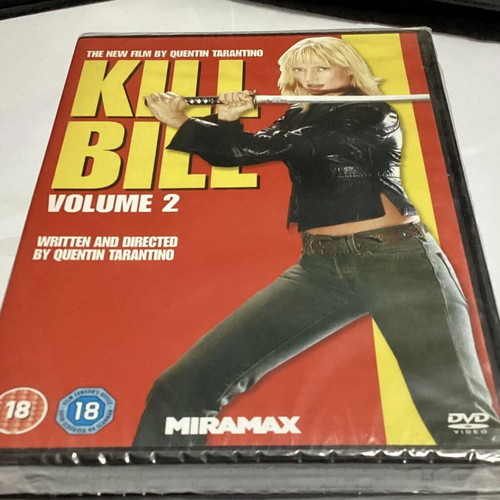 Kill Bill Vol. 2 DVD new with subtitles