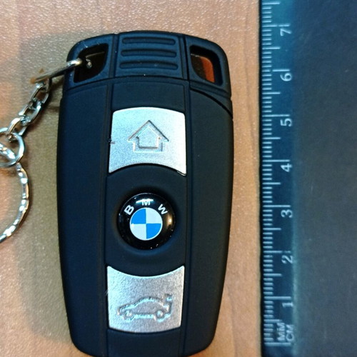 BMW windproof lighter with flashlight new