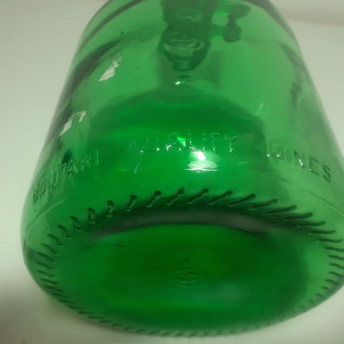 Boutatis bottle vintage glass used