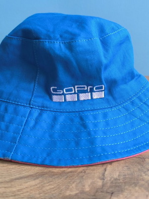 GoPro reversible bucket hat like new, cotton, size M