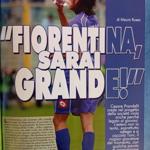 Calcio 2000 Italian Football Magazine February 2006 like new