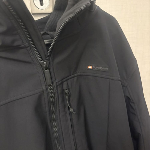 Superdry jacket like new, size 3XL, black