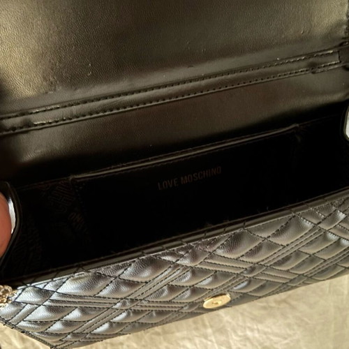 Moschino crossbody bag like new, black authentic