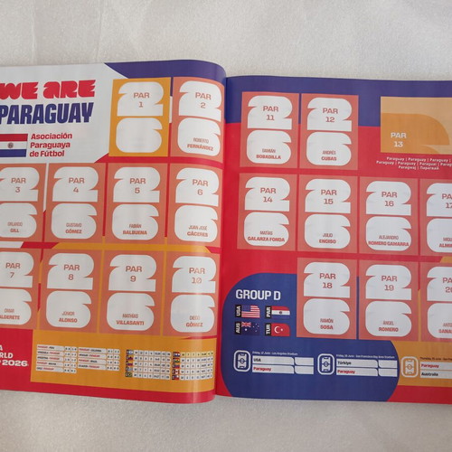 Άλμπουμ Fifa World Cup 2026 Panini καινούργιο, άδειο