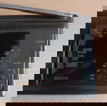 Φορητό ραδιοφωνάκι vintage Silver AM FM