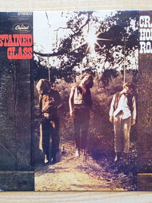 Stained Glass Crazy Horse Roads 1968 vinyl record used, psychedelic rock