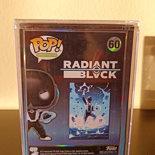 Funko Pop Radiant Black 60 Limited Edition 5000 pcs