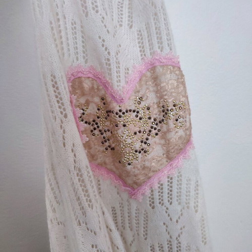 Princess girly dress like new with lace heart and strass