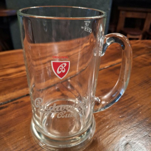 Budweiser collectible glass new 1 liter