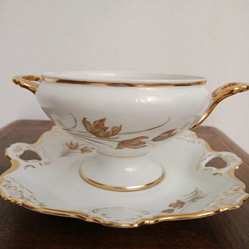 Kaiser 1958 porcelain cup vintage used collectible piece