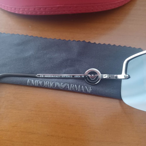 Emporio Armani sunglasses like new, gray and silver