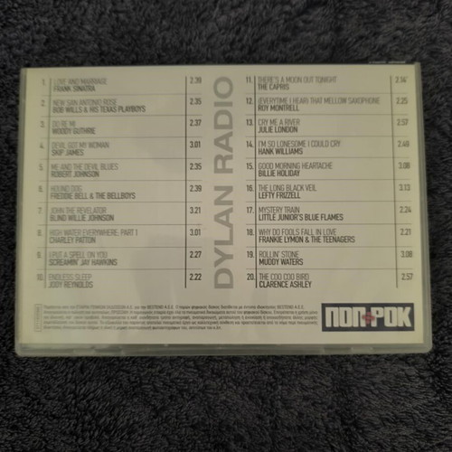 Dylan Radio Music CD like new, folk