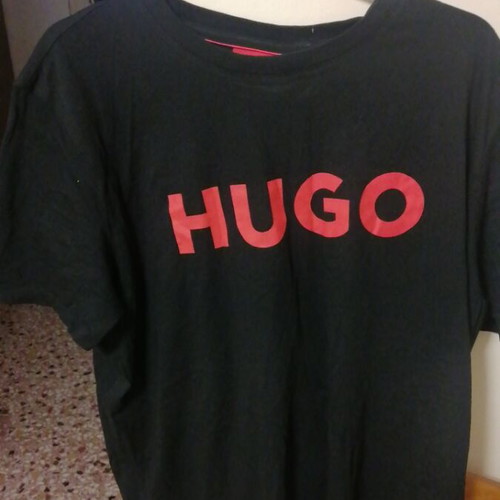 Hugo Boss T-shirt new, size XL, black and red cotton