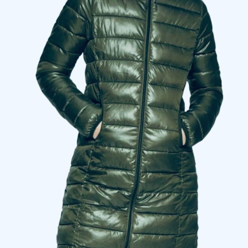 S.Oliver women's green puffer jacket like new, size M