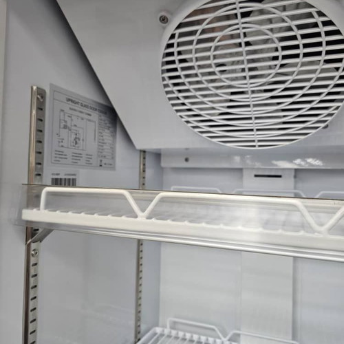 Vertical Display Fridge 55x55x203 cm, 395 Liters, New