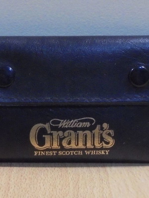 Grant's scotch whisky διαφημιστική δερμάτινη κλειδοθήκη τσέπης μεταχειρισμένη