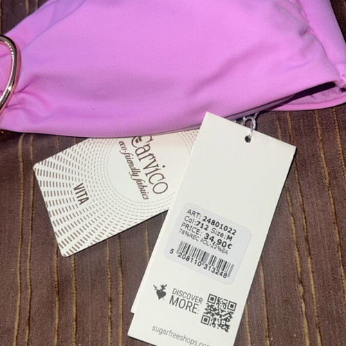 SugarFree bikini top, pink, size M