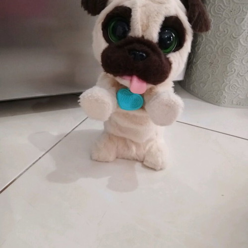 FurReal Friends Pug Husbro interactive dog like new