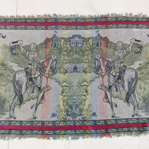 Vintage woven wall tapestry from the 1960s, like new, 1.52×0.85m