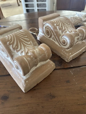 Ceramic architectural object type fourousi like new