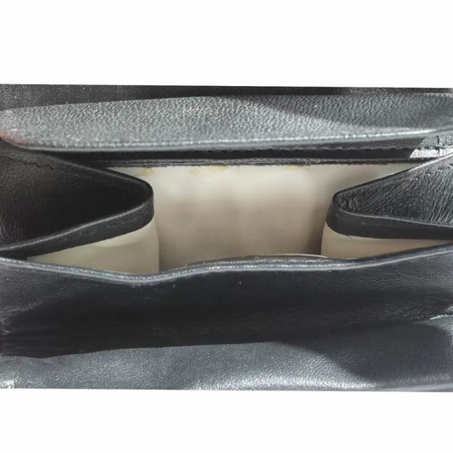 Leather Over Top black tobacco pouch new