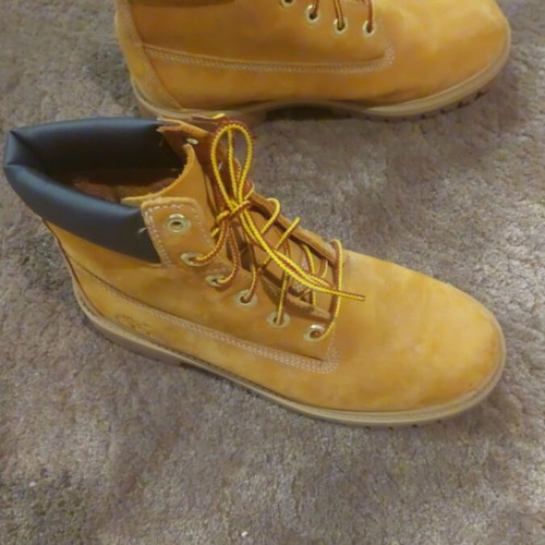 Timberland boots for boys size 37.5 like new, brown