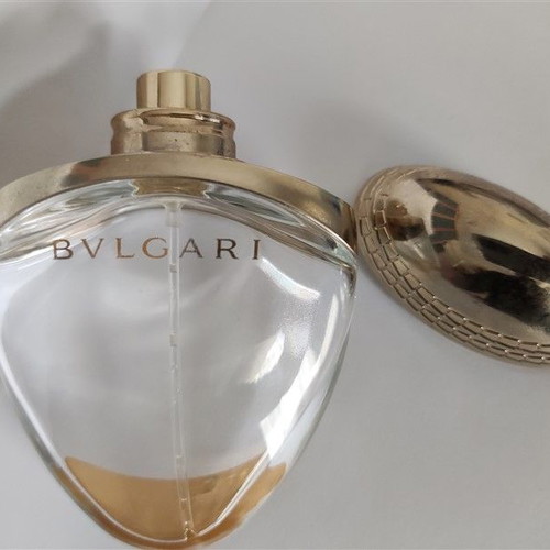 Bvlgari cologne bottle used 9cm