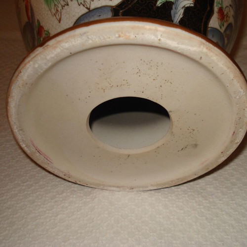 Pierced vase for lamp like new, 30cm 20cm