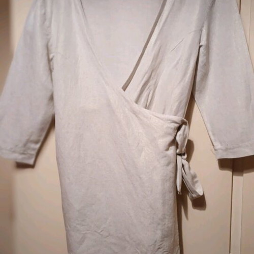 Premaman maternity and nursing blouse like new, linen and viscose