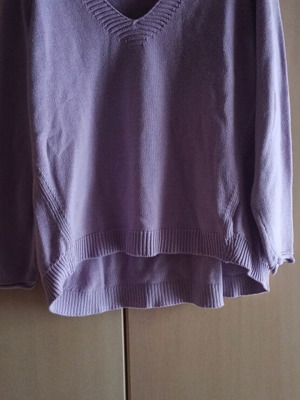 Knitted blouse Olsen like new, purple, sizes M and L