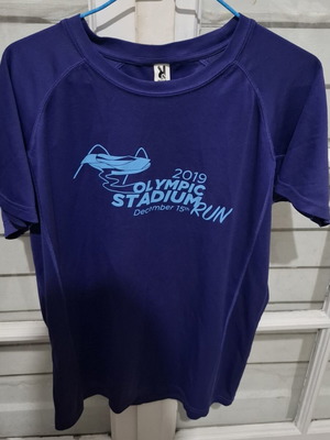 Roly technical t-shirt size M used, purple