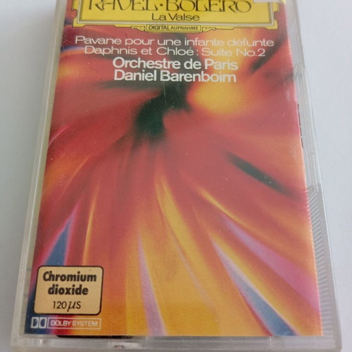 Ravel Bolero La Valse used collectible cassette 1982