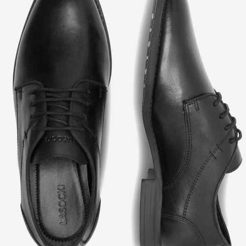 Lasocki elegant boys' shoes, black, size 38