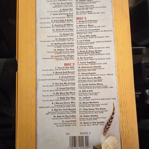 Aerosmith Pandora's Box 1991 limited edition CD box set used