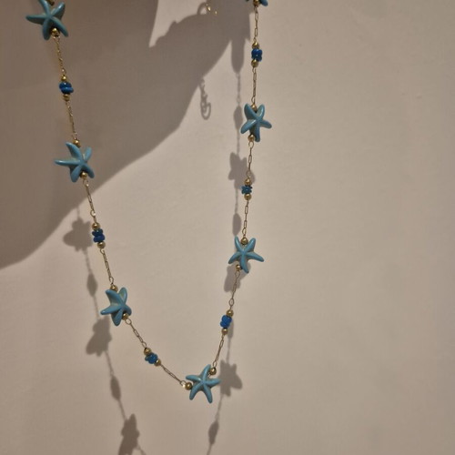 Necklace with starfish