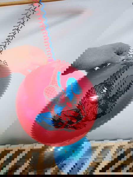 ΜΠΑΛΛΕΣ 1 ΡΟΖ ΚΑΙ 1 ΜΠΛΕ SPIDERMAN ΜΤΠ