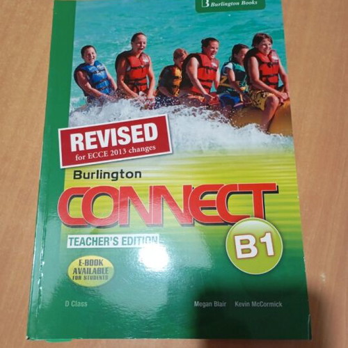 Connect B1 English books like new, Teacher's books
