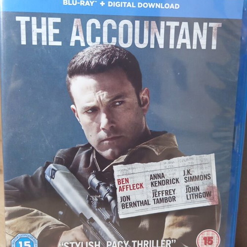 The Accountant Blu-Ray with Greek subtitles