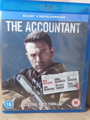 The Accountant Blu-Ray with Greek subtitles